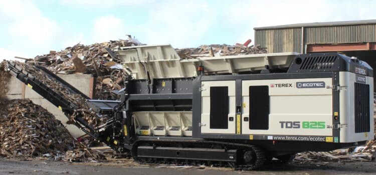 The TDS 825 offers customised shredding. Image: Finlay Waste & Recycling.