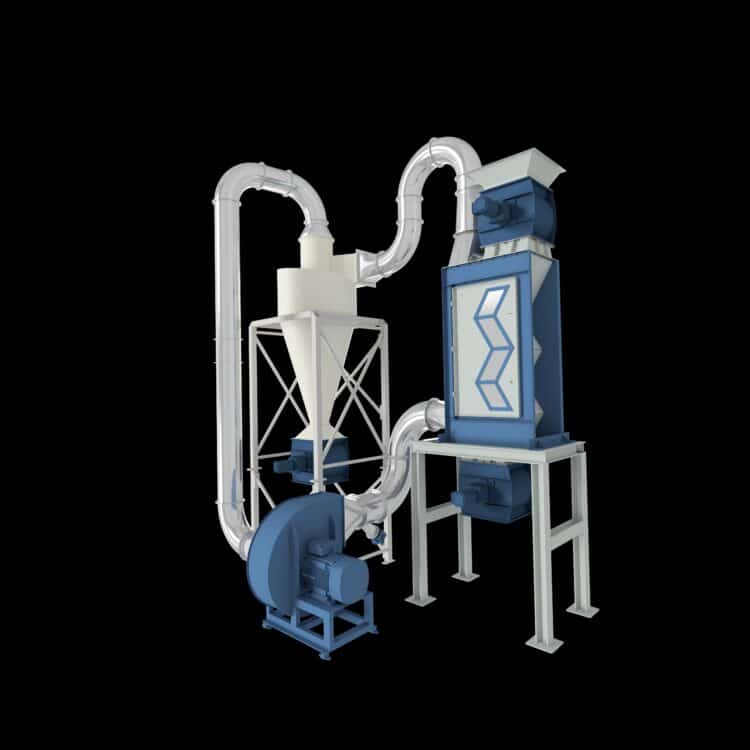 The Light Fraction Sorter delivers exceptional recovery rates and superior downstream quality. Image: Eldan Recycling.