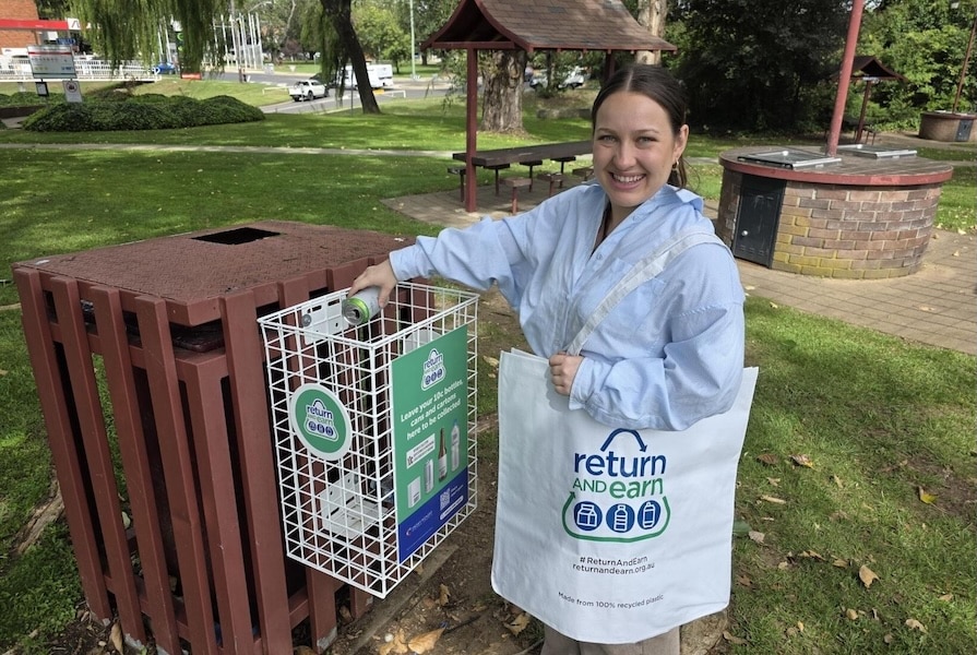 Applications open for Return and Earn bin baskets for NSW councils