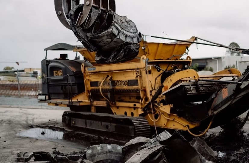 How TANA shredders power Carroll Engineering Services' tyre recycling operation